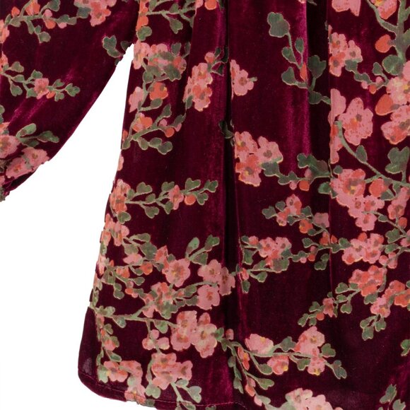 NWT 16US Rare Editions Big Girls Searington Road Floral Print Baby Doll Dress - Picture 3 of 4